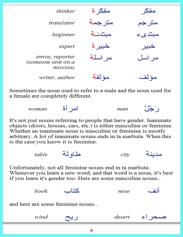 quranic arabic grammar in urdu